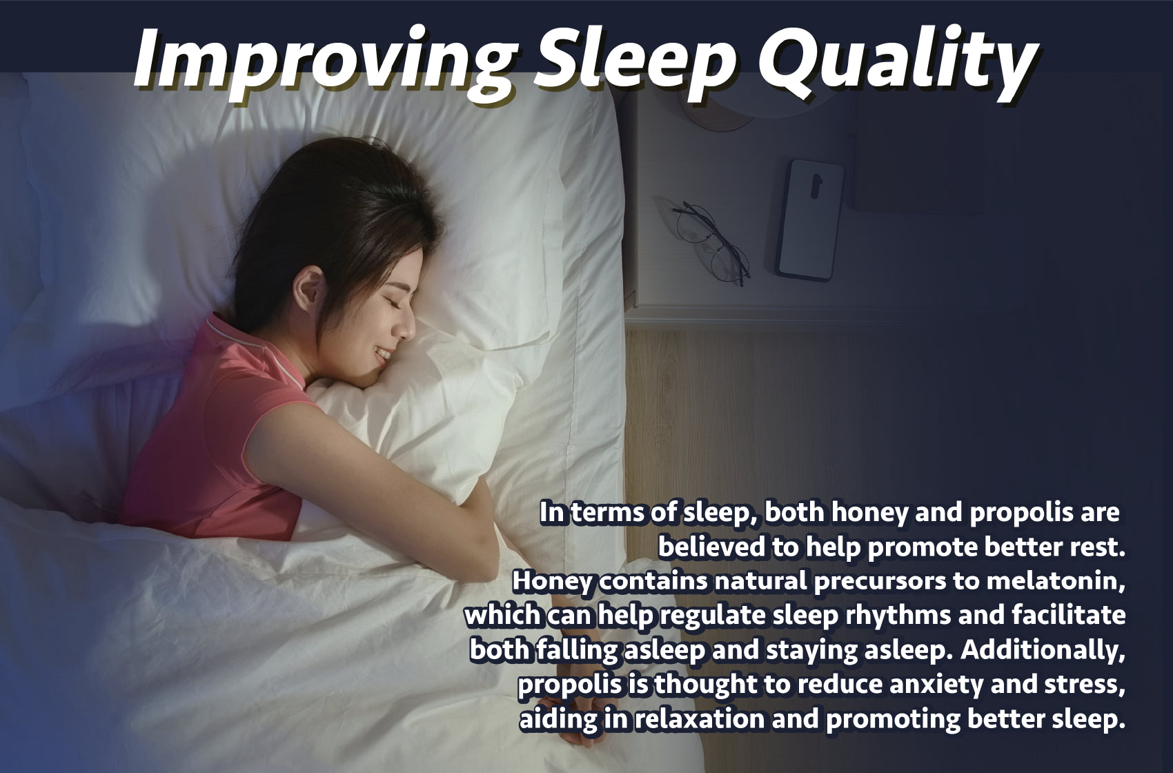 Improve sleep quality